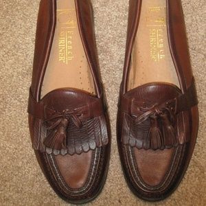 French Shriner Boca Sz 11 M Brown Loafer Men Shoes